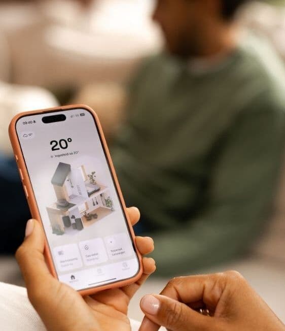 WeHeat app bediening