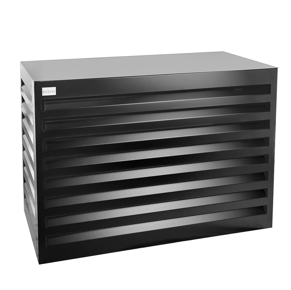 Evolar Medium Zwart Airco buitenunit omkasting - 1100x550x800mm